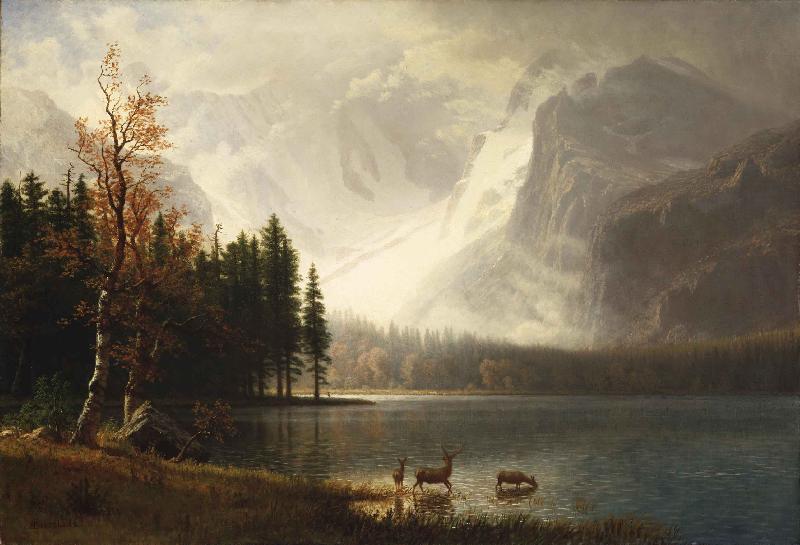 Albert Bierstadt Estes Park